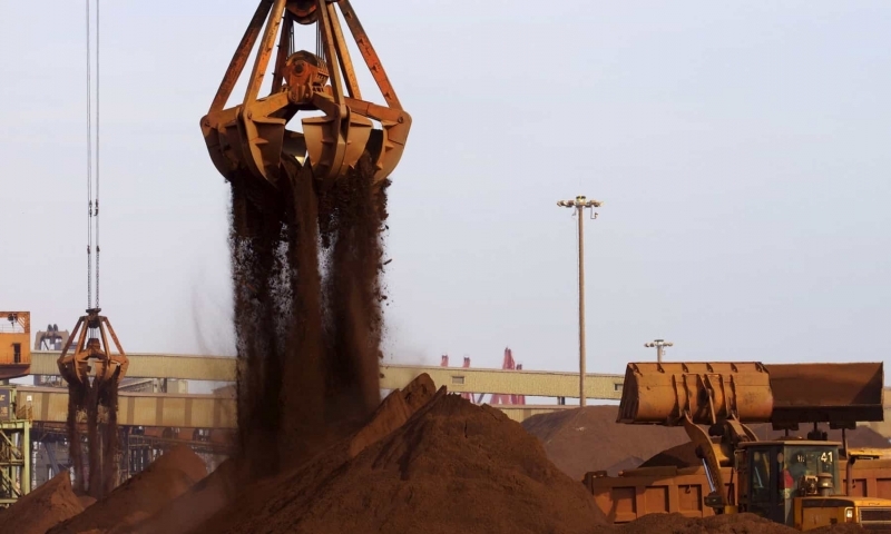 China: Importações de minério de ferro atingem nível mais alto em 19 meses