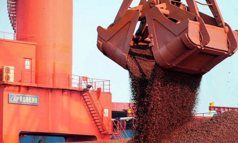 Exportações de minério de ferro para China crescem 19% em março. 